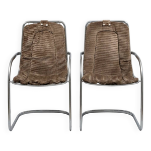 2 anciennes chaises de