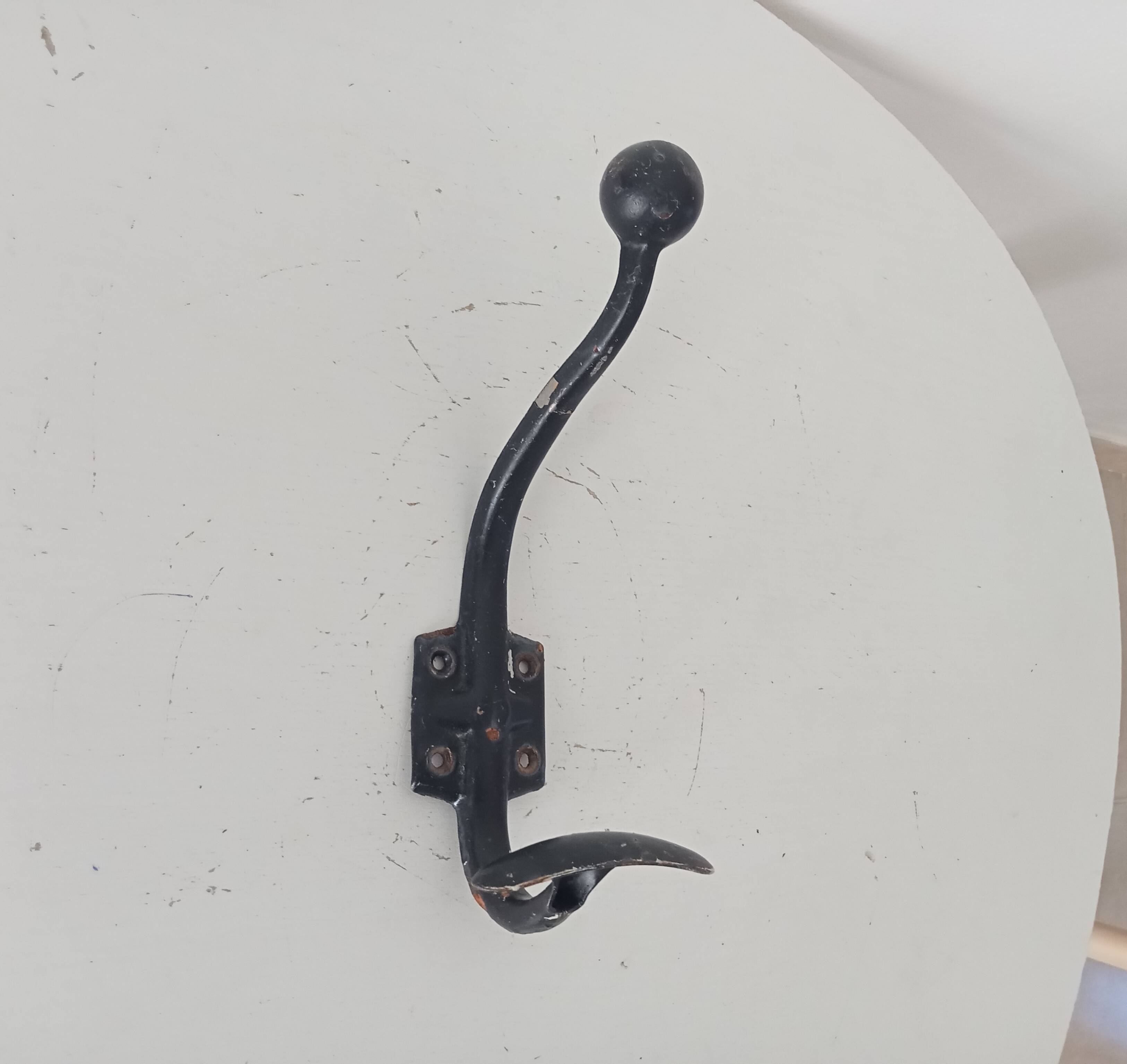Pair of vintage coat hooks