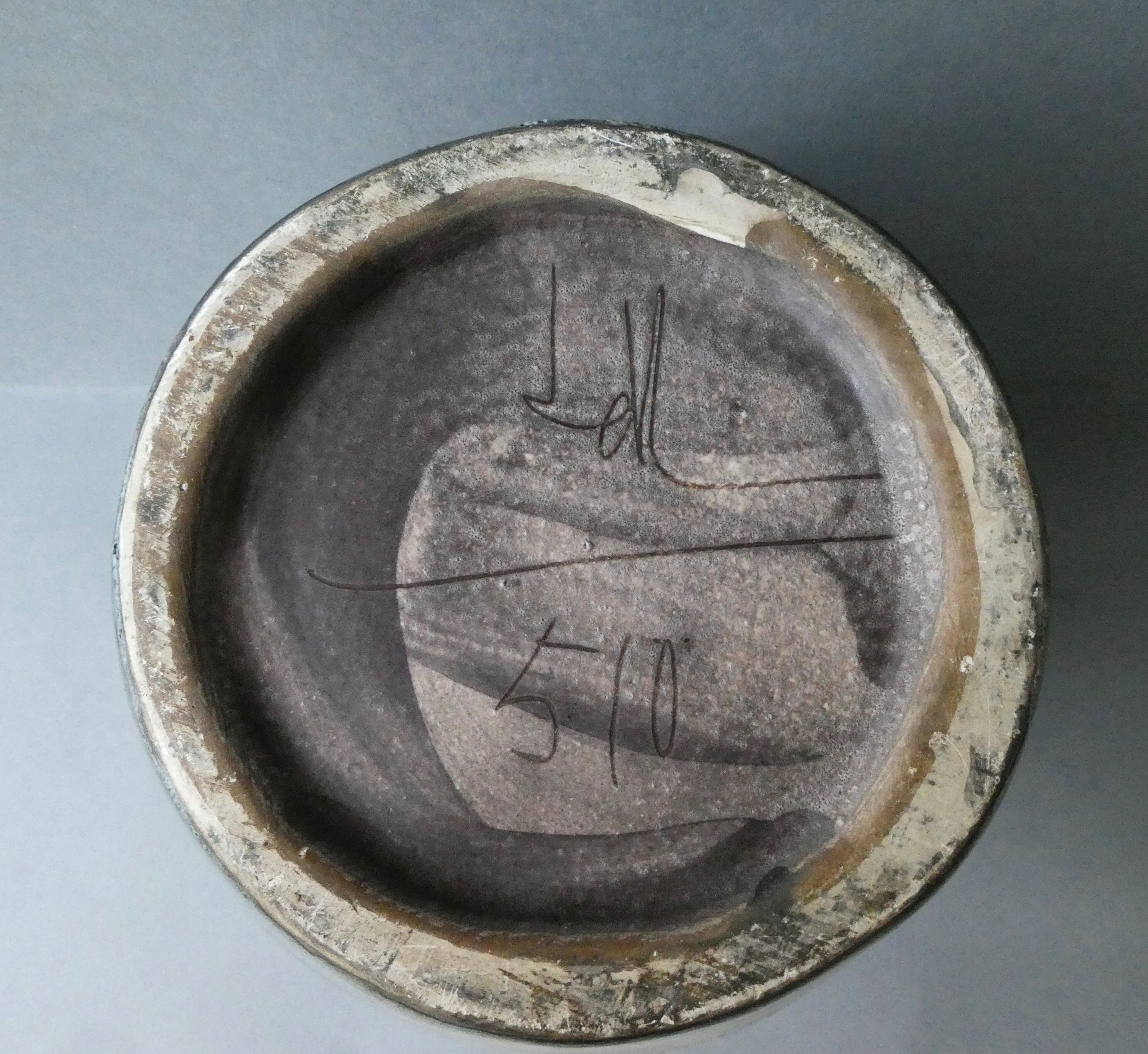 Jean de Lespinasse ceramic vase, 50-60s