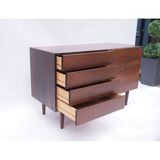 Small Scandinavian Danish sideboard, vintage Rio rosewood