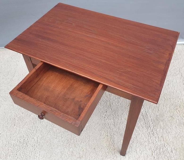 Nineteenth century writing table with desk 1 drawer