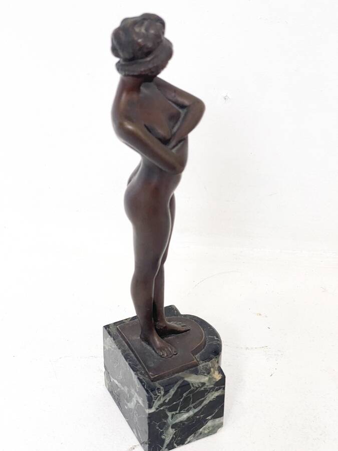 Art Deco bronze statuette – attributed to Paul Philippe, edition H. Hudès