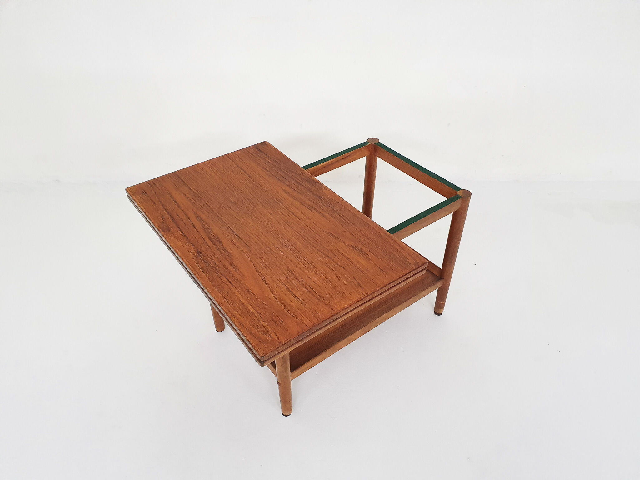 Grete Jalk for Poul Jeppesen, foldable side table, Denmark 1960's