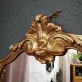 Golden rococo mirror
