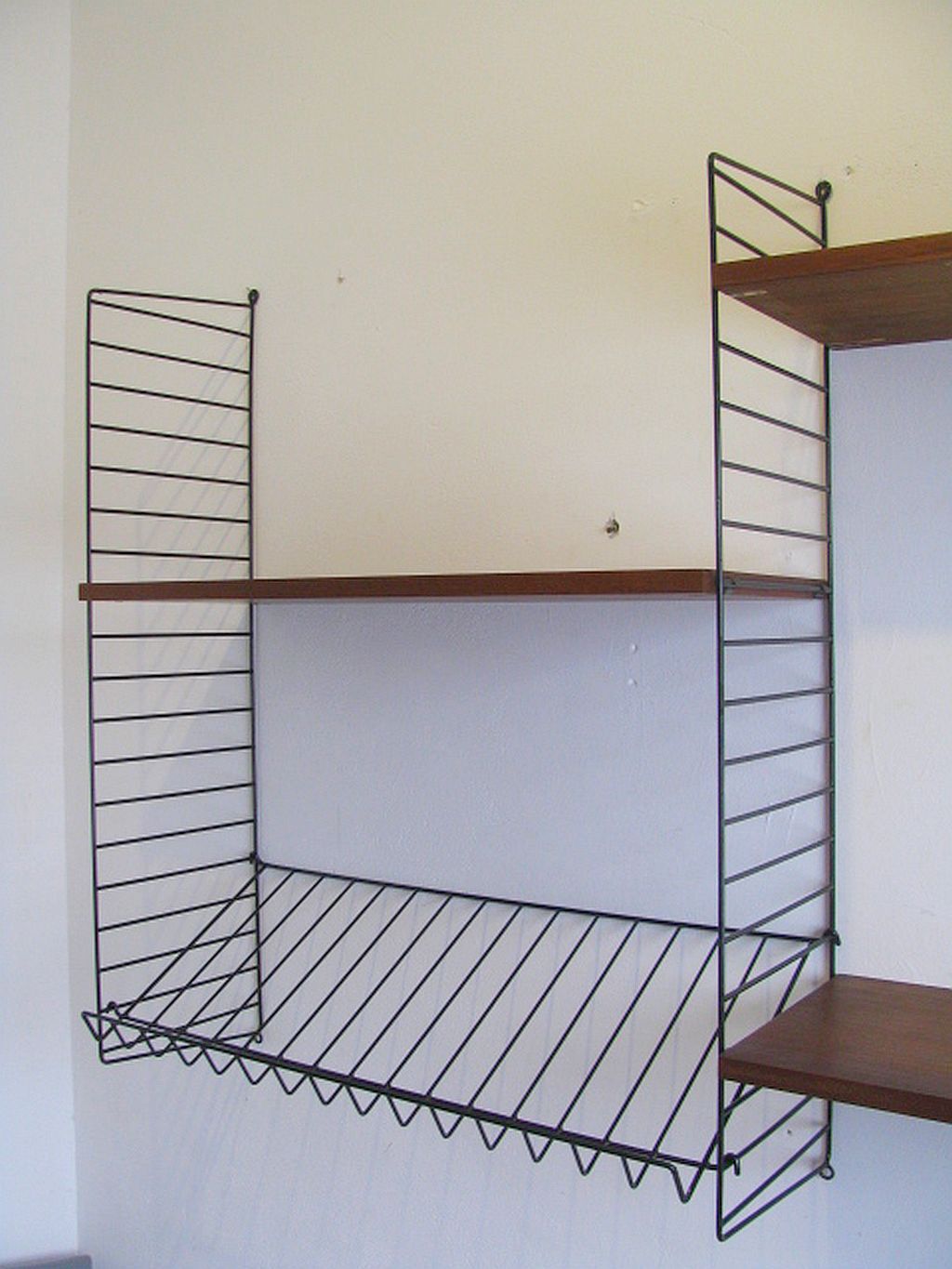 Wall shelves by Nils Nisse String System, Sweden 1960/70
