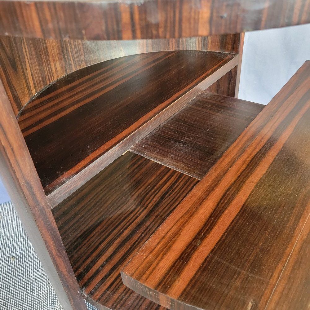 Asymmetrical Art Deco side table