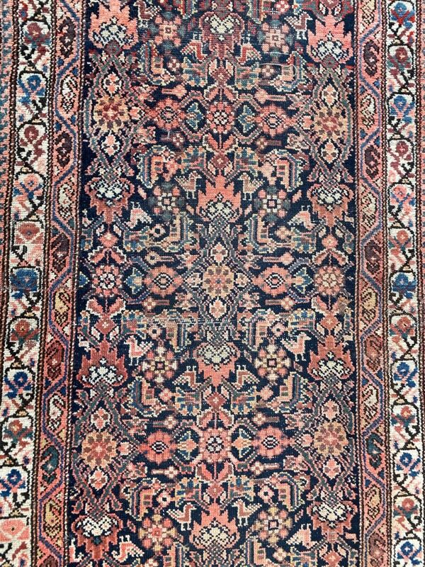 Carpet former Persian Malayer Hamadan corridor 90x500 cm