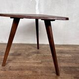 Table basse tripode vintage
