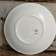 Seven vintage plates in fine earthenware from Gien service Gentilly