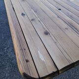 Guinguette table and benches set