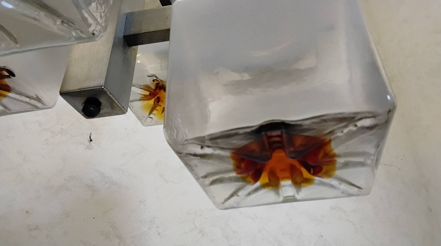 Vintage Cubic Chandelier