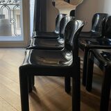 Set of 6 chairs 4875 by Carlo Bartoli for Kartell