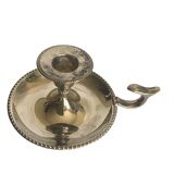 Bougeoirs rat des caves argenté