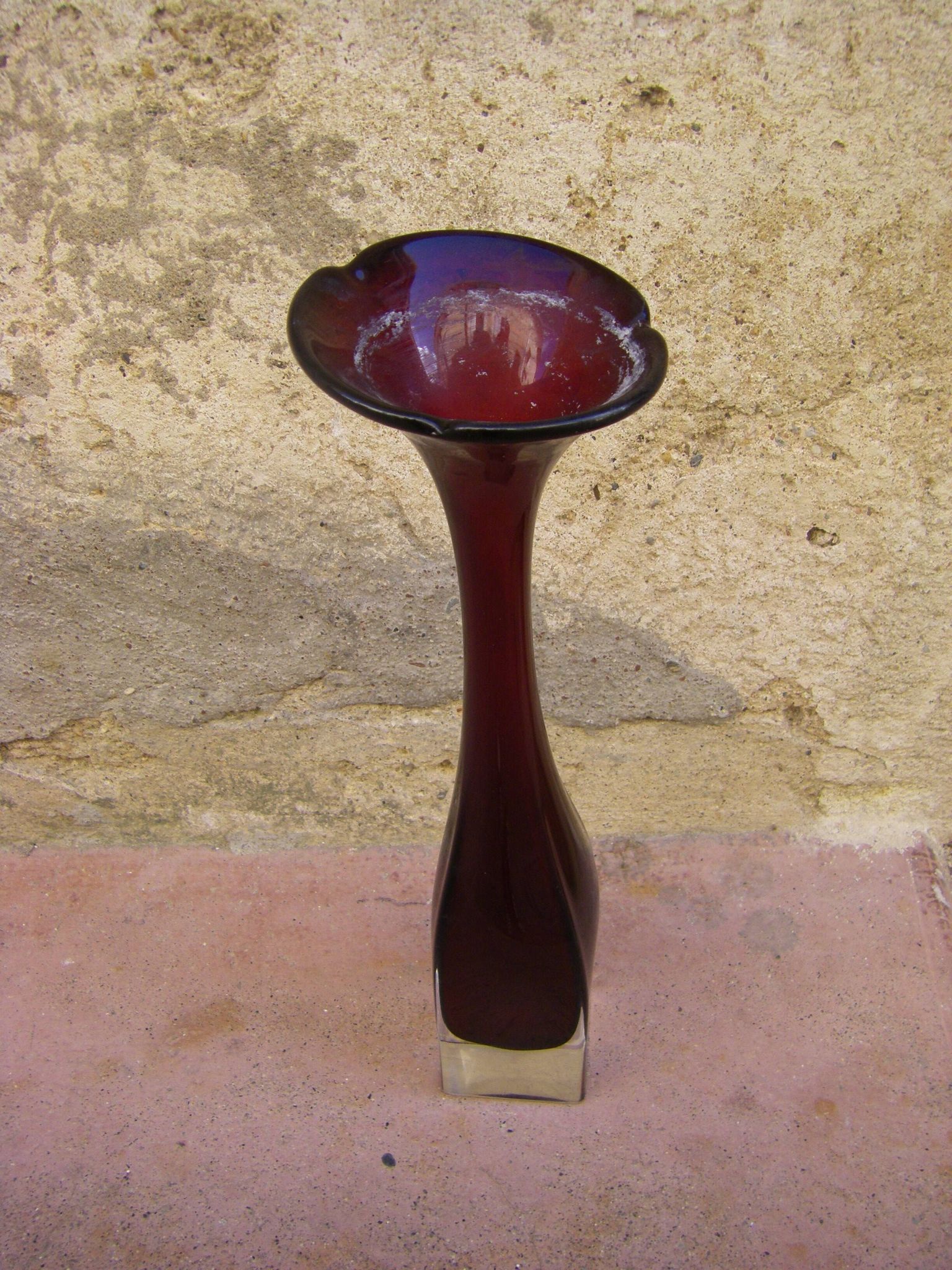 Vintage tulip vase