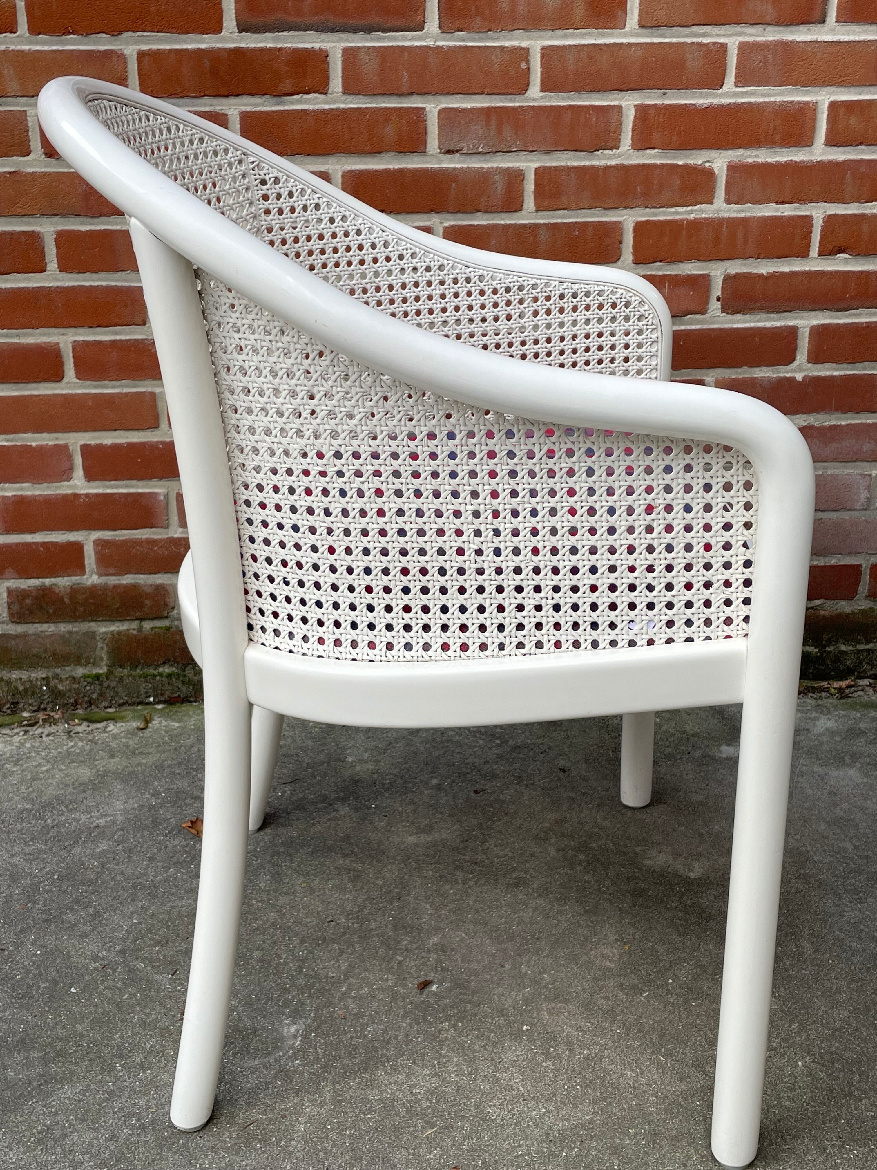 Vintage cane armchair 80