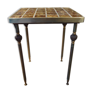 Table année 70 plateau