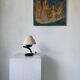 Brutalist metal lamp from the 50s