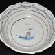 Nevers earthenware bowl with revolutionary decoration, 18th century