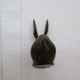 Rabbit-shaped brass paper press