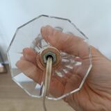 Pied de lampe boule de verre
