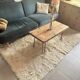 Large vintage carpet 100% pure wool Flokati with long pile from the 60s-70s.