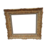 Old solid wood frame handcrafted