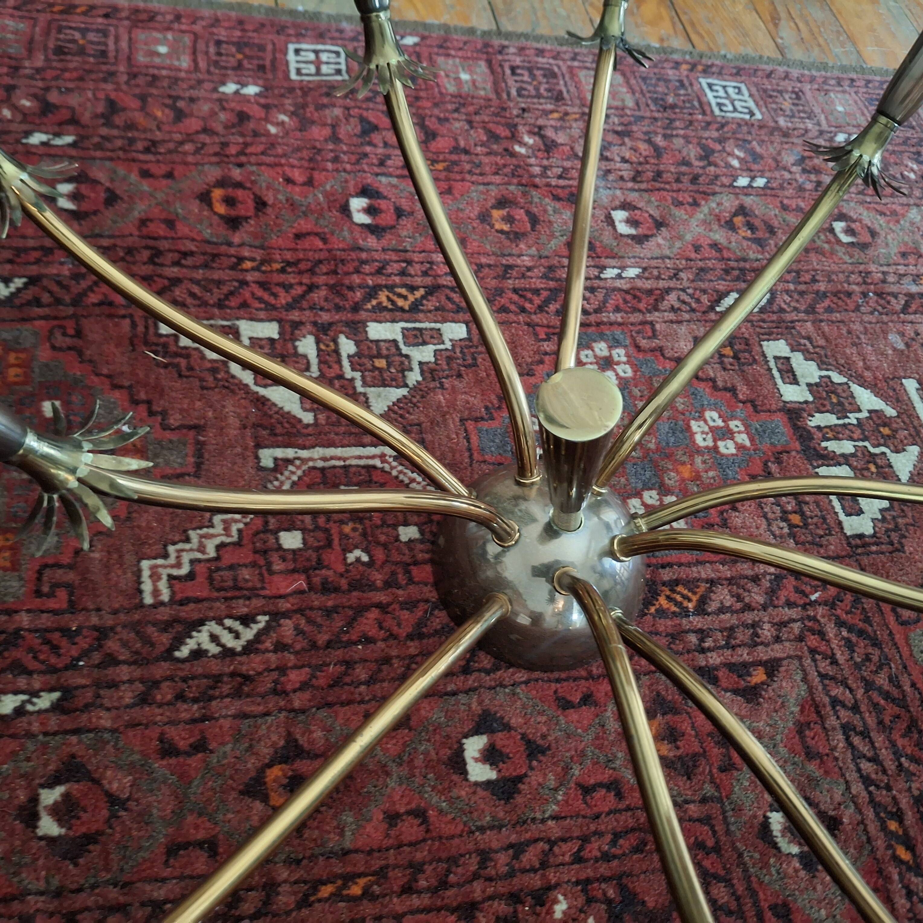 Sputnik chandelier model spider. 1960