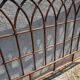 Headboard rattan 2 places vintage 154 x 106 cm.