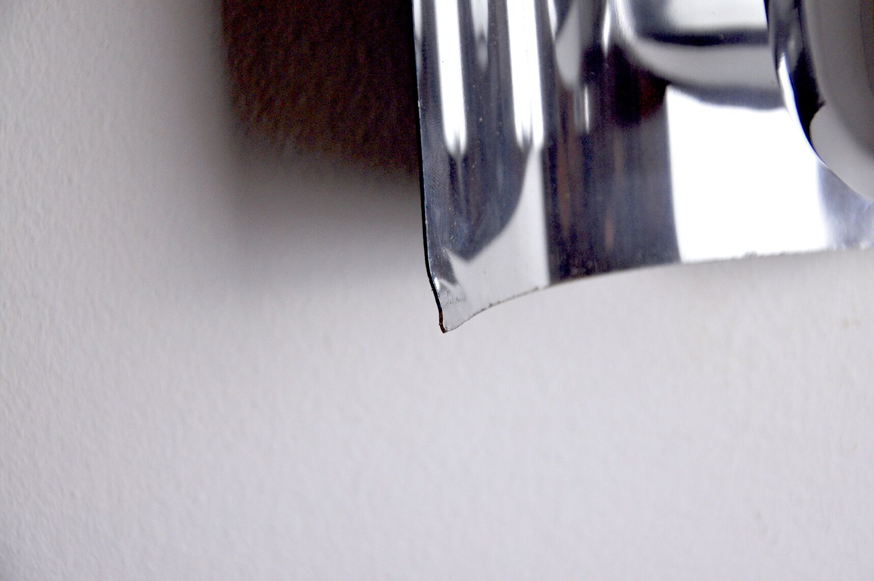 Pair of Tubular Chrome wall lamps, Denmark, 1970