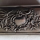 Silver snuff box