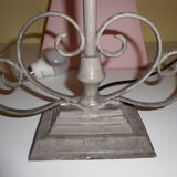 Show lamp/burau to lay in wrought iron - 70s