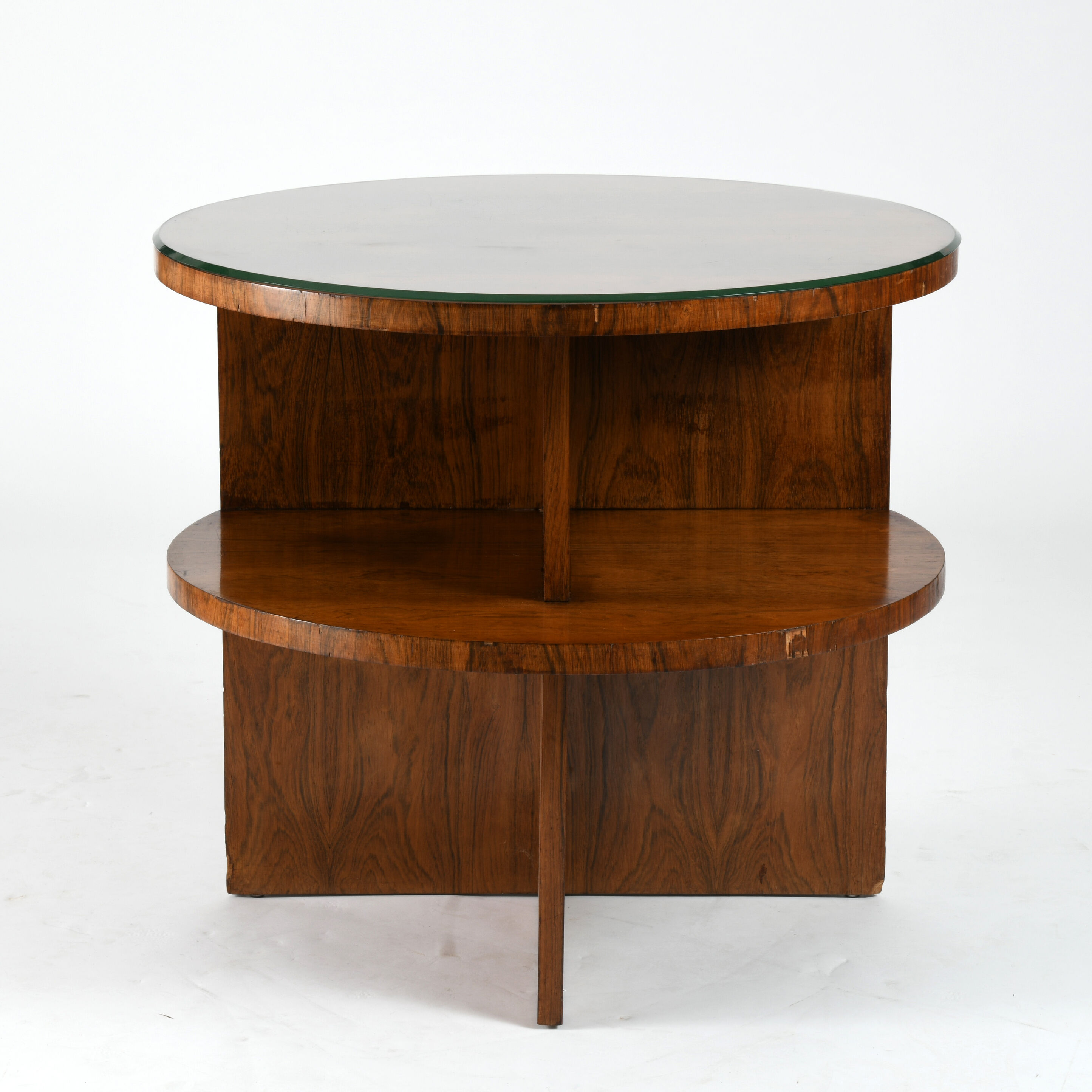 Art deco pedestal table