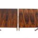 Set of 2 Scandinavian bedside tables in rosewood, Sweden, 1960.