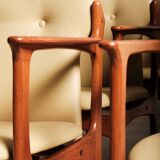 Un ensemble de six fauteuils des années 1960/1970 pour Vamdrup Stolefabrik