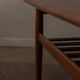 Danish Teak Coffee Table with Slatted Shelf, Grete Jalk 1960s