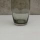 Vintage smoked glass vase