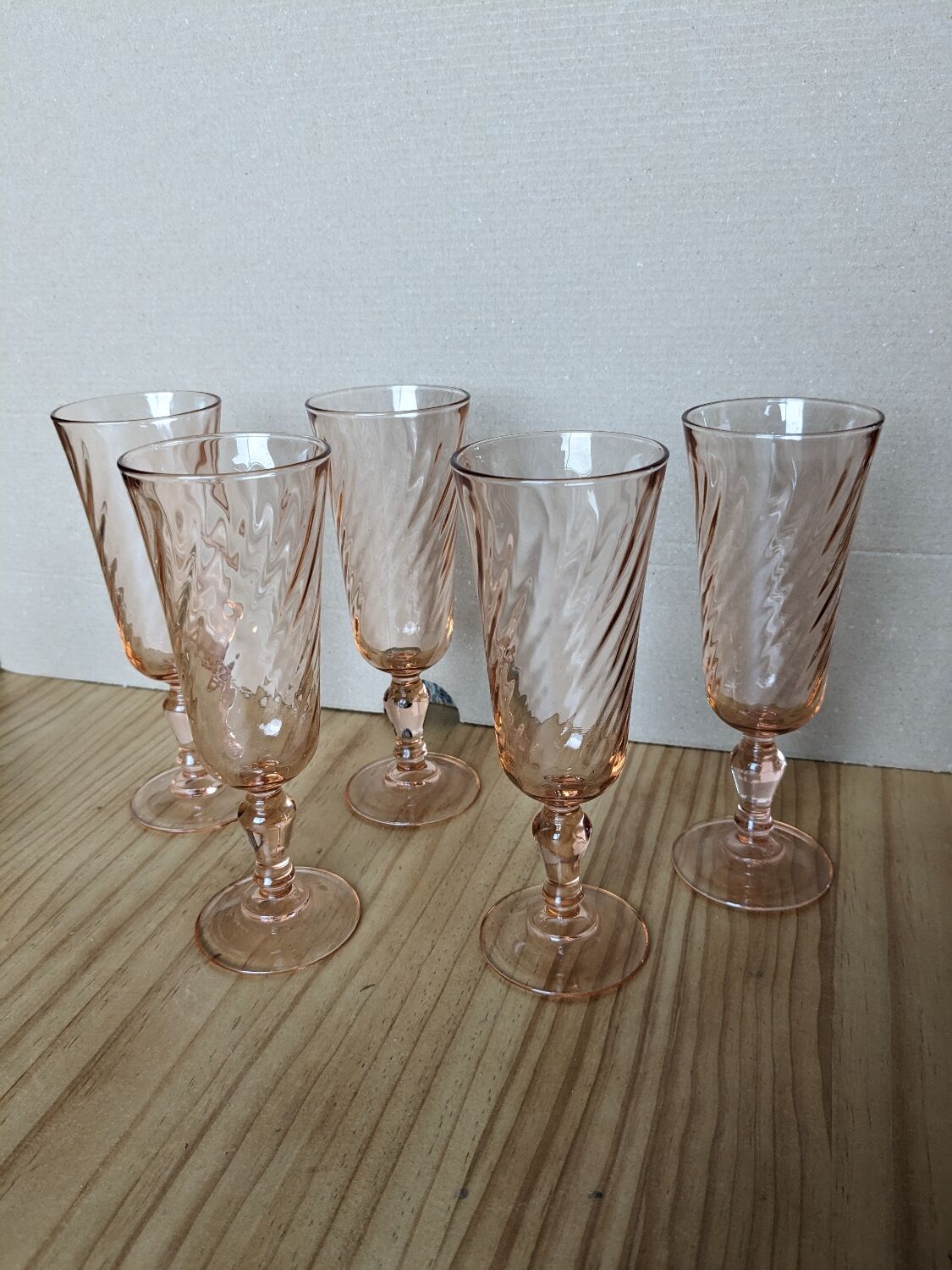 Champagne flutes Rosalie
