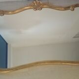 Old gilded wood mirror  123x79cm
