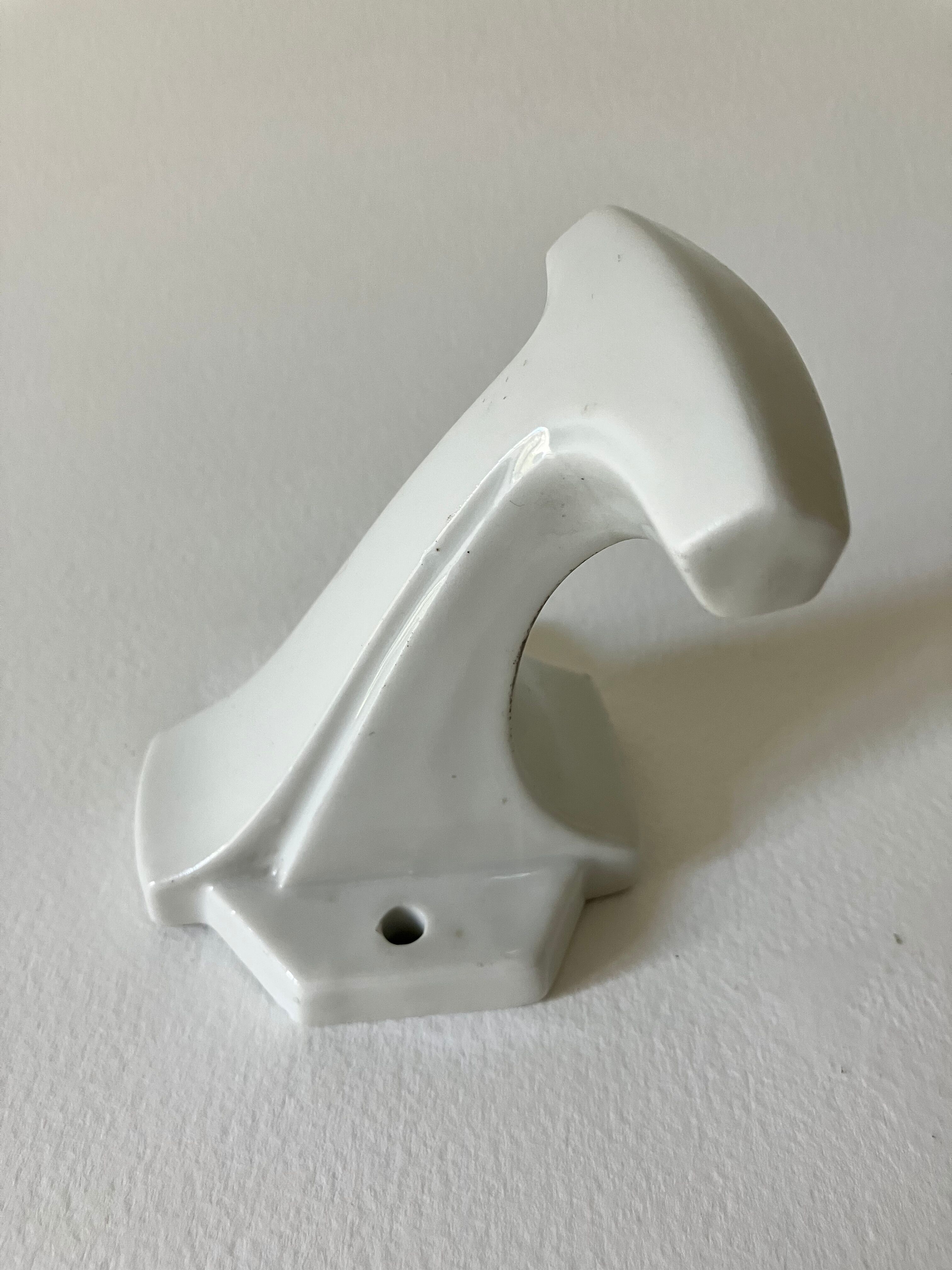 Porcelain hook, bathroom
