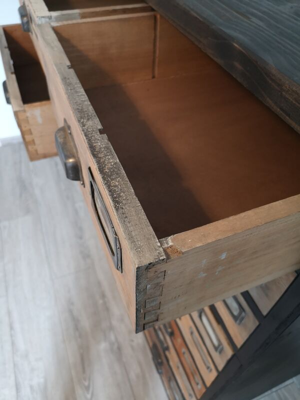 Meuble atelier tiroirs
