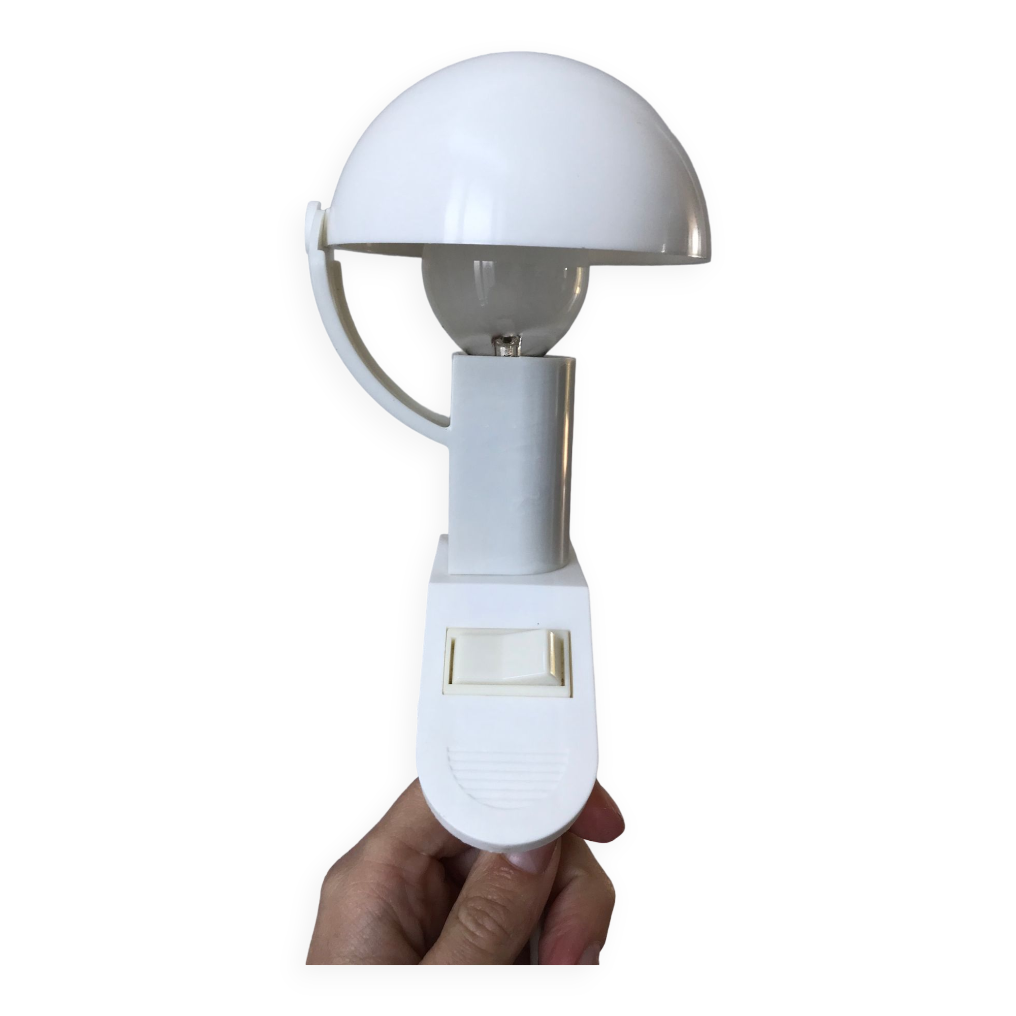 lampe champignon design à pincer Sarlam années 70