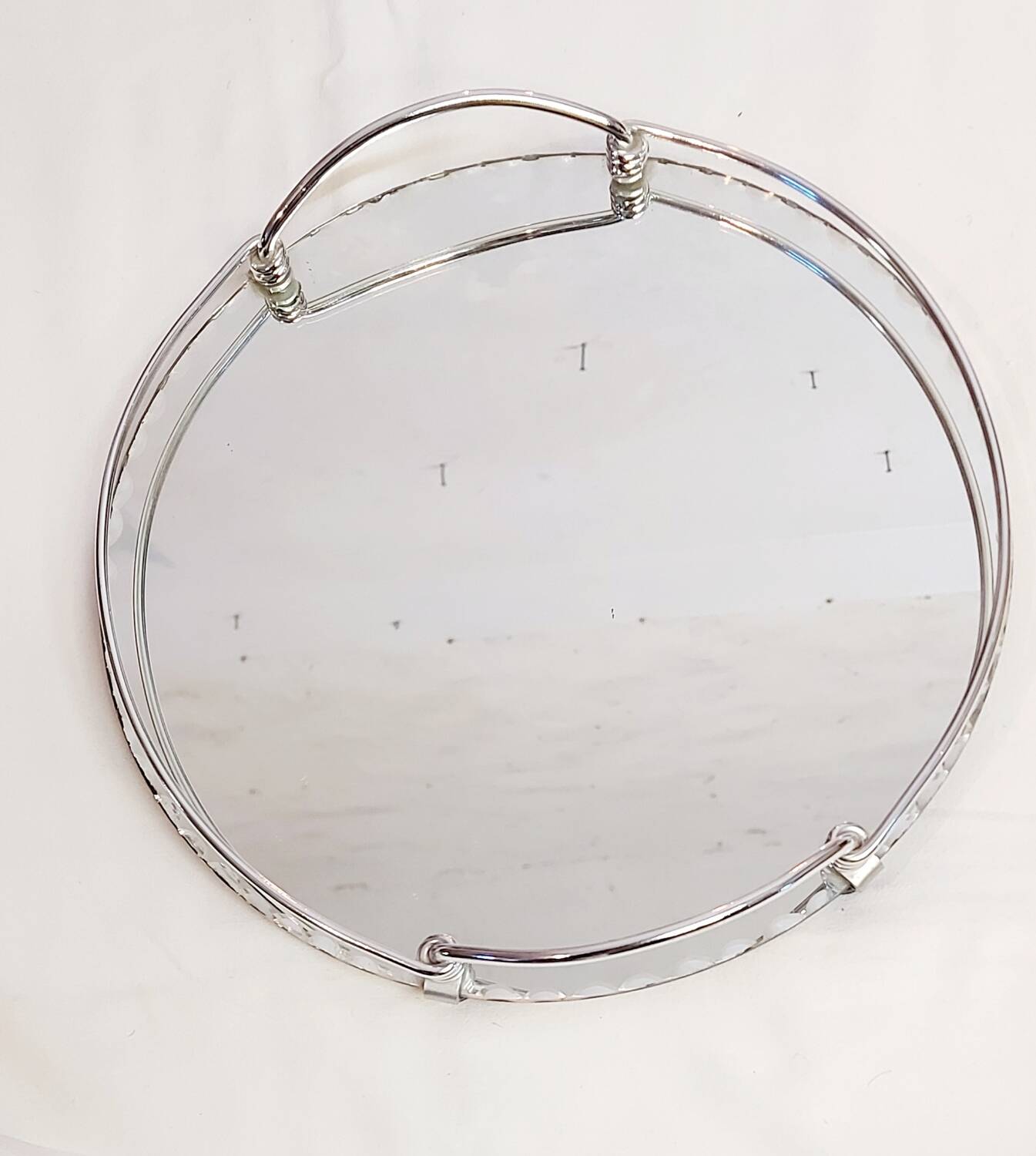 Plateau miroir vintage