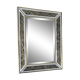 Venice mirror with engraved glass and floral decoration