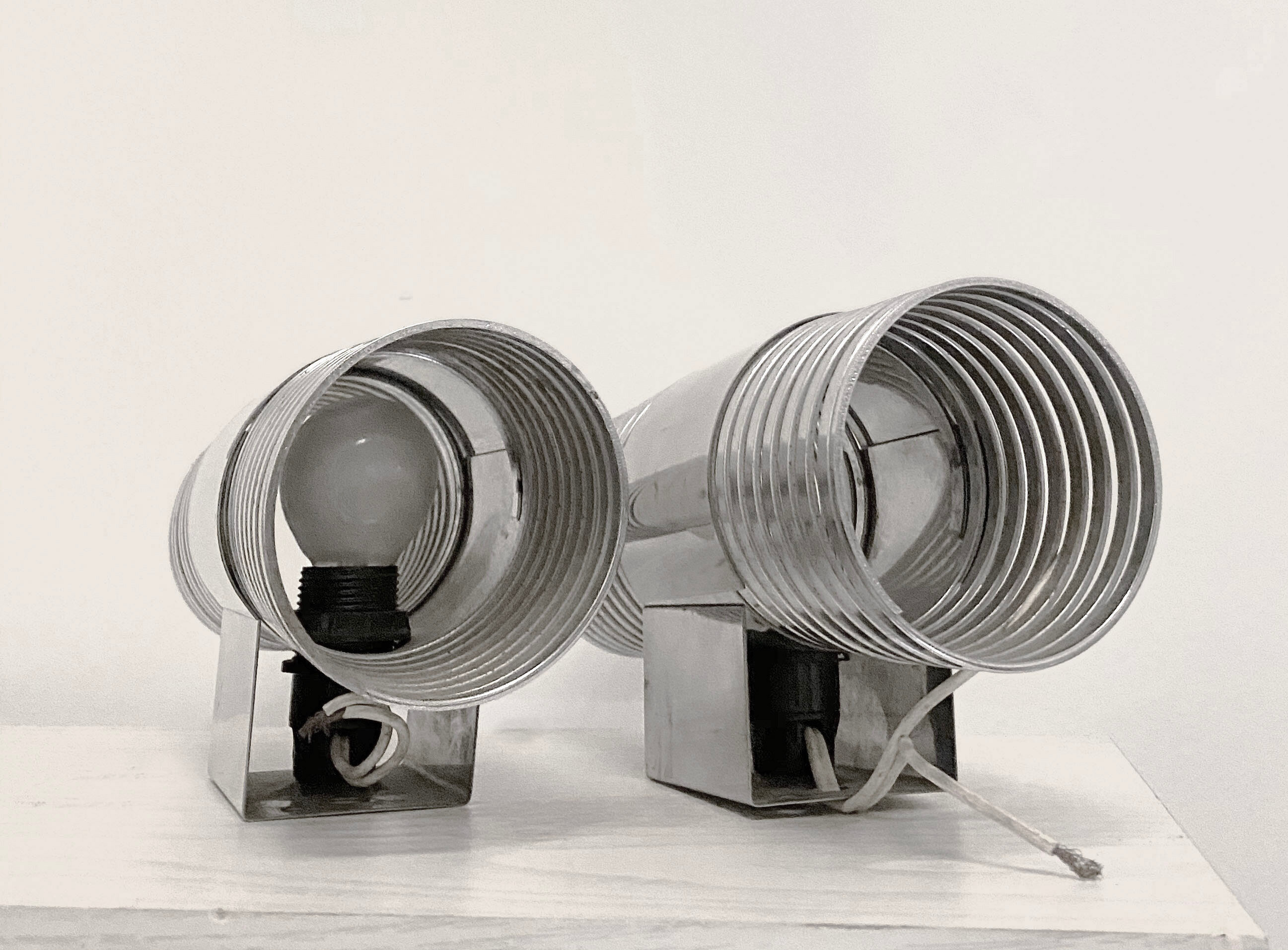 Pair of 20th century wall sconces