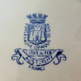 3 deep plates in ironstone Gien model Austerlitz 2106211