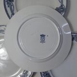 Iron earth 6 flat plates medaillon