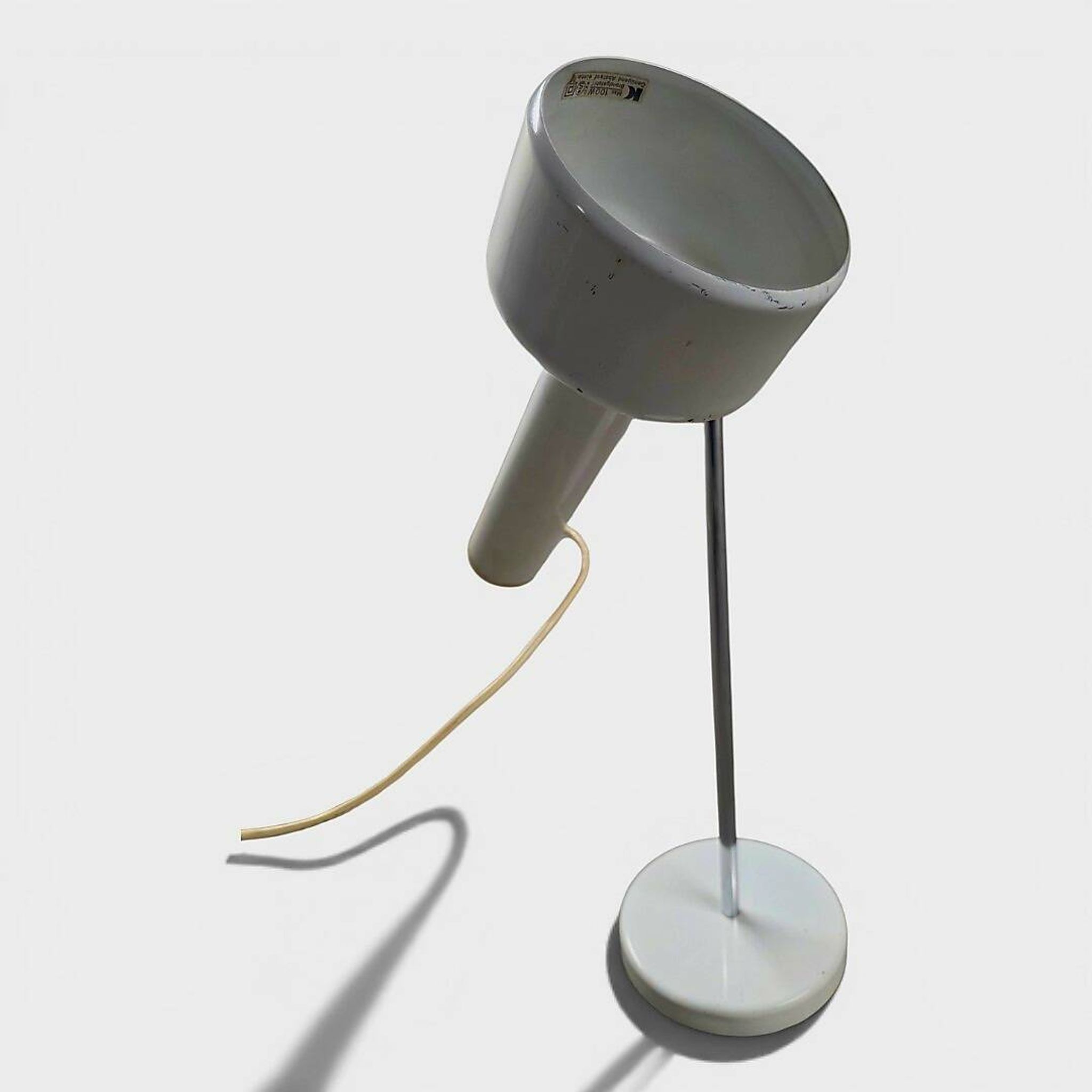 Lampe de bureau vintage "Trompette" - Design Suisse - Circa 1970