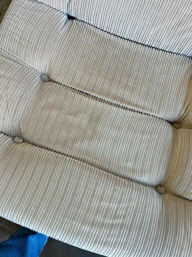 Set of 2 vintage meurop modular armchairs / single seat