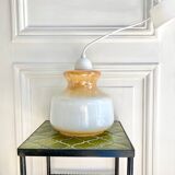 Opaline pendant light from the 70s