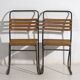2 chaises de jardin anciennes, c.1920
